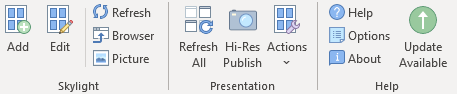 PowerPoint Skylights Screenshot